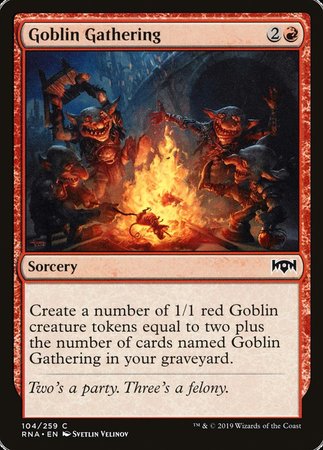 Goblin Gathering [Ravnica Allegiance] | Sanctuary Gaming