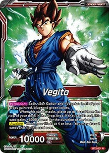 Vegito // Fusion Warrior Super Saiyan Vegito [BT2-001] | Sanctuary Gaming