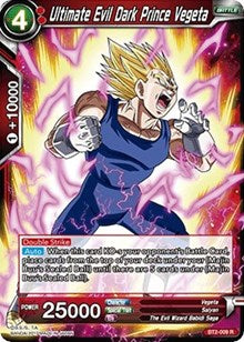 Ultimate Evil Dark Prince Vegeta [BT2-009] | Sanctuary Gaming