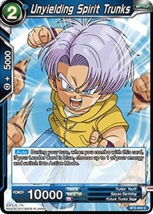 Unyielding Spirit Trunks [BT2-044] | Sanctuary Gaming