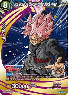 Unstoppable Despair Goku Black Rose [BT2-054] | Sanctuary Gaming