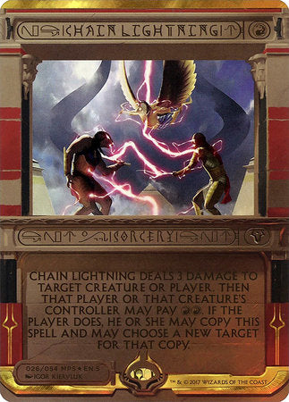 Chain Lightning [Amonkhet Invocations] | Sanctuary Gaming