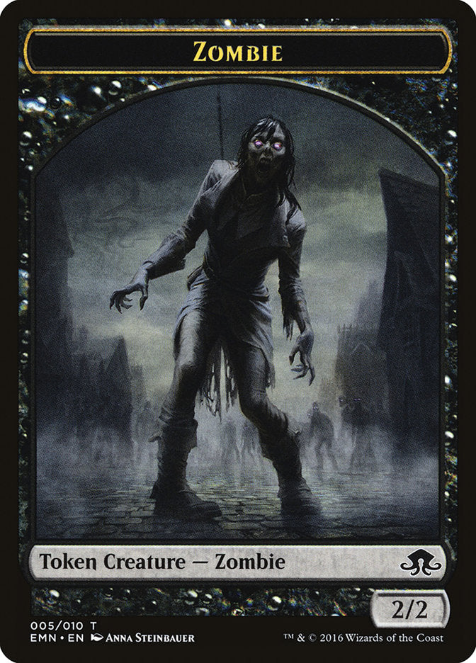 Zombie (005/010) [Eldritch Moon Tokens] | Sanctuary Gaming