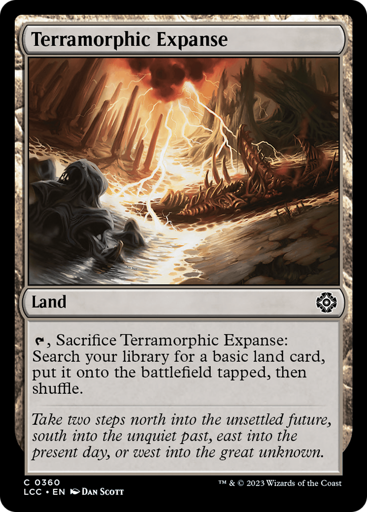 Terramorphic Expanse [The Lost Caverns of Ixalan Commander] | Sanctuary Gaming