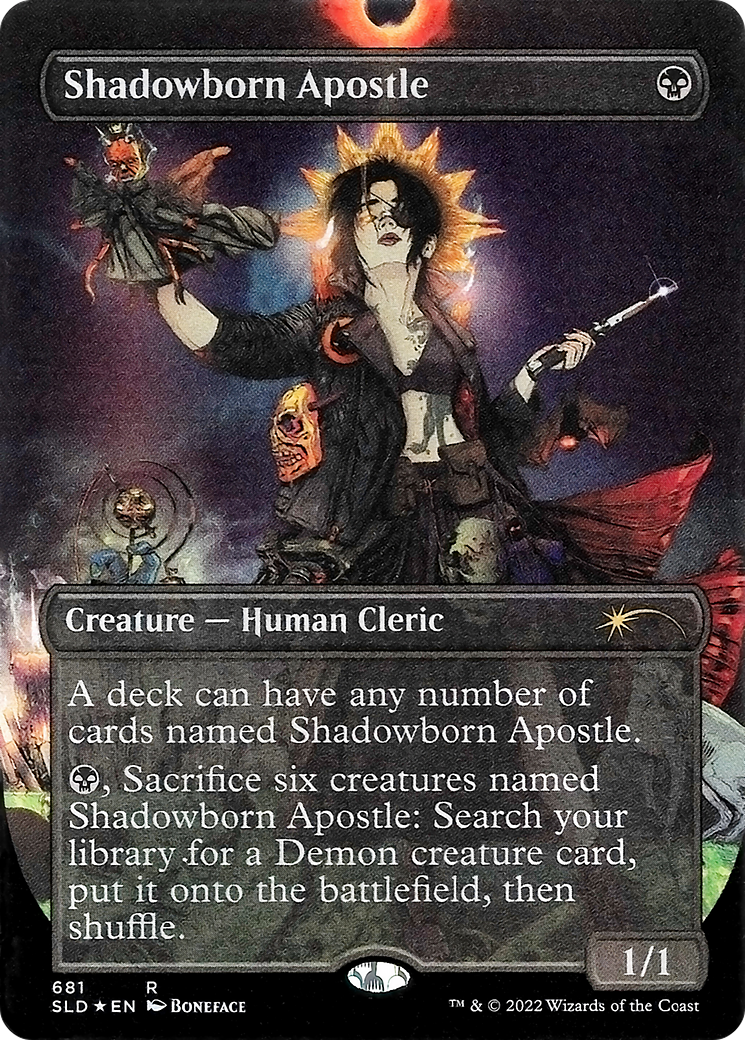 Shadowborn Apostle (681) (Borderless) [Secret Lair Drop Promos] | Sanctuary Gaming