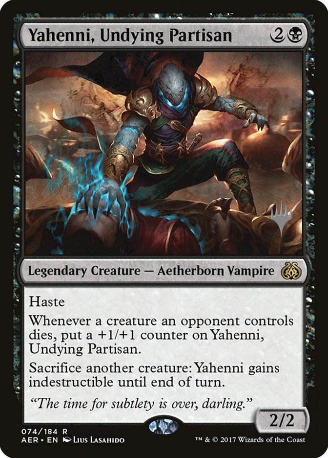 Yahenni, Undying Partisan (Promo Pack) [Aether Revolt Promos] | Sanctuary Gaming