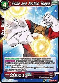 Pride and Justice Toppo [BT3-026] | Sanctuary Gaming