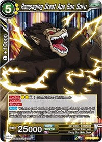 Rampaging Great Ape Son Goku [BT3-089] | Sanctuary Gaming