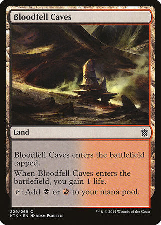 Bloodfell Caves [Khans of Tarkir] | Sanctuary Gaming
