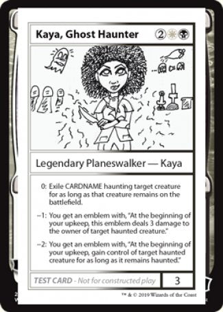 Kaya, Ghost Haunter (2021 Edition) [Mystery Booster Playtest Cards] | Sanctuary Gaming