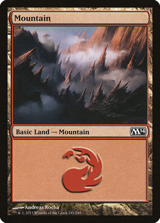 Mountain (245) [Magic 2014] | Sanctuary Gaming