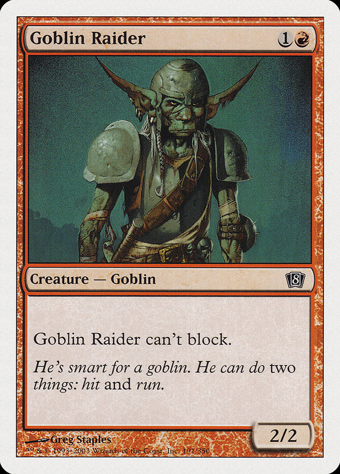 Goblin Raider [Eighth Edition] | Sanctuary Gaming