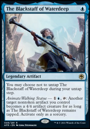 The Blackstaff of Waterdeep (Promo Pack) [Dungeons & Dragons: Adventures in the Forgotten Realms Promos] | Sanctuary Gaming
