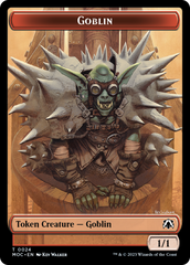 Goblin // Eldrazi Double-Sided Token [March of the Machine Commander Tokens] | Sanctuary Gaming