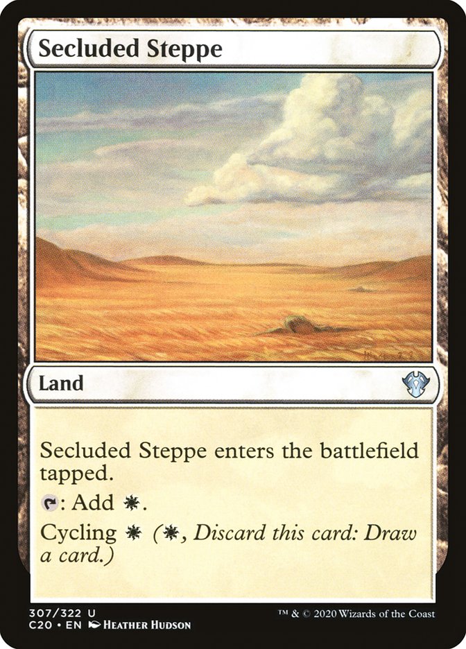 Secluded Steppe [Commander 2020] | Sanctuary Gaming