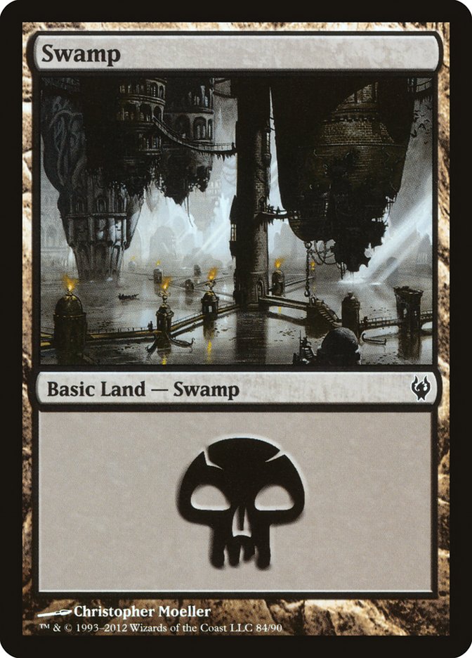 Swamp (84) [Duel Decks: Izzet vs. Golgari] | Sanctuary Gaming