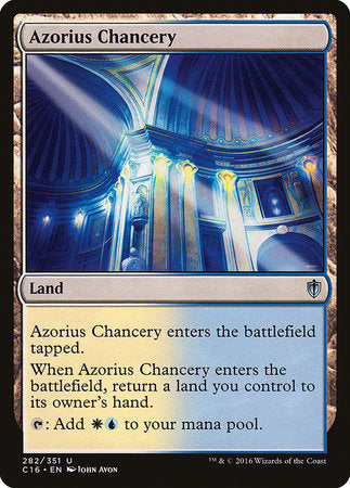 Azorius Chancery [Commander 2016] | Sanctuary Gaming