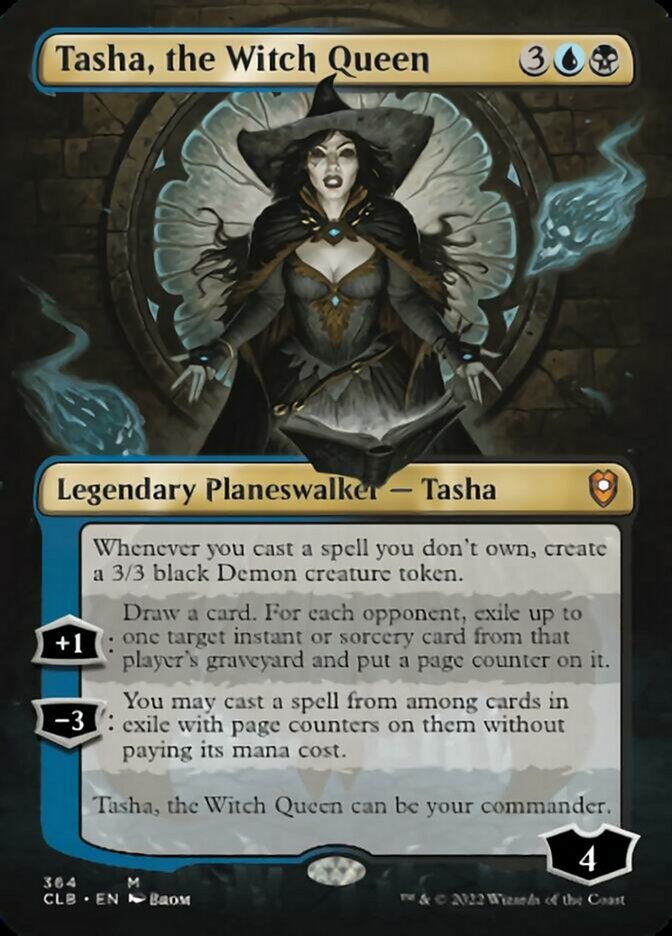 Tasha, the Witch Queen (Borderless) [Commander Legends: Battle for Baldur's Gate] | Sanctuary Gaming