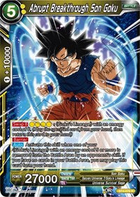 Abrupt Breakthrough Son Goku [BT4-076] | Sanctuary Gaming