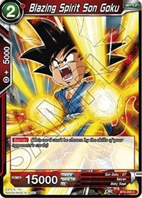 Blazing Spirit Son Goku [BT4-005] | Sanctuary Gaming