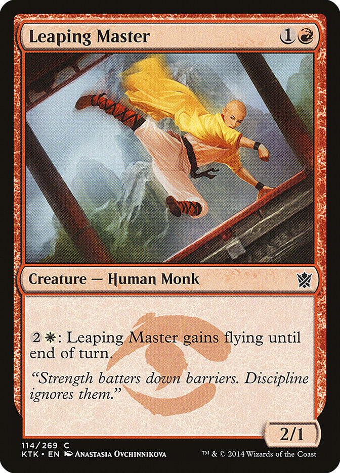 Leaping Master [Khans of Tarkir] | Sanctuary Gaming