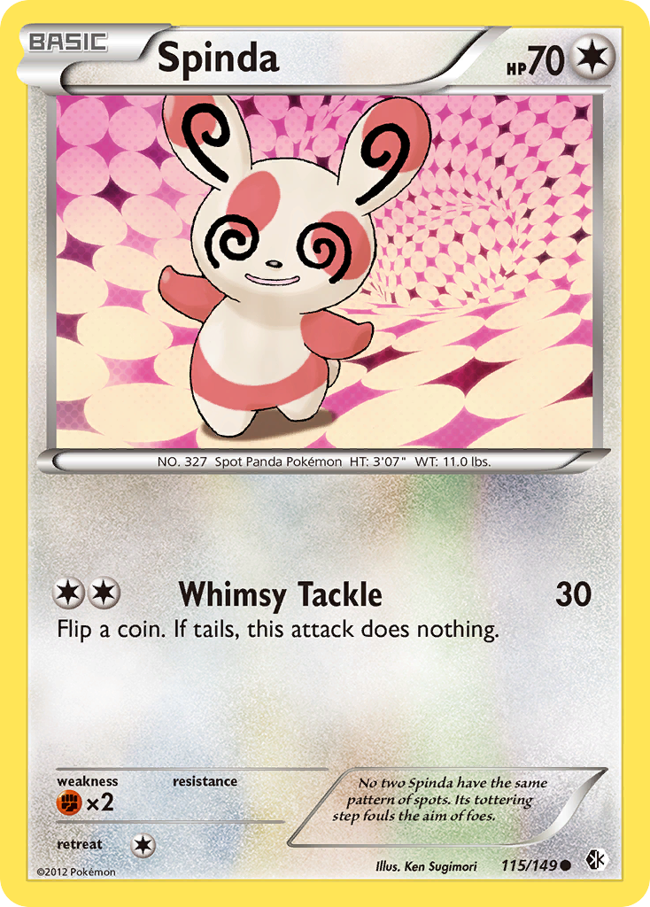 Spinda (115/149) [Black & White: Boundaries Crossed] | Sanctuary Gaming