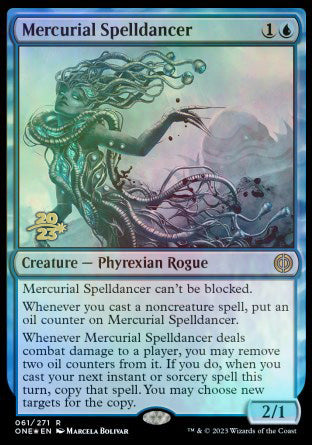 Mercurial Spelldancer [Phyrexia: All Will Be One Prerelease Promos] | Sanctuary Gaming