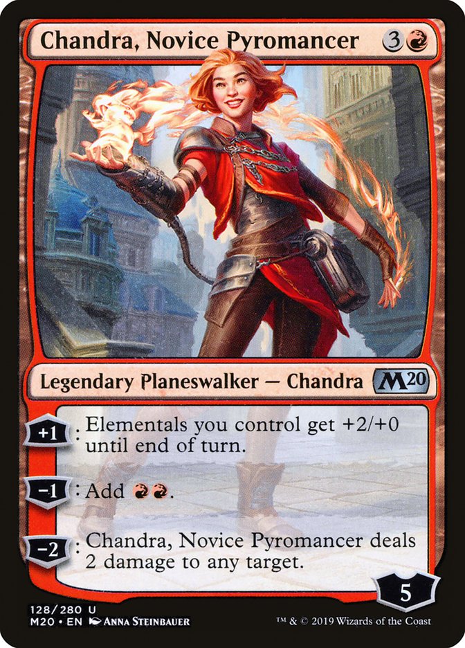 Chandra, Novice Pyromancer [Core Set 2020] | Sanctuary Gaming