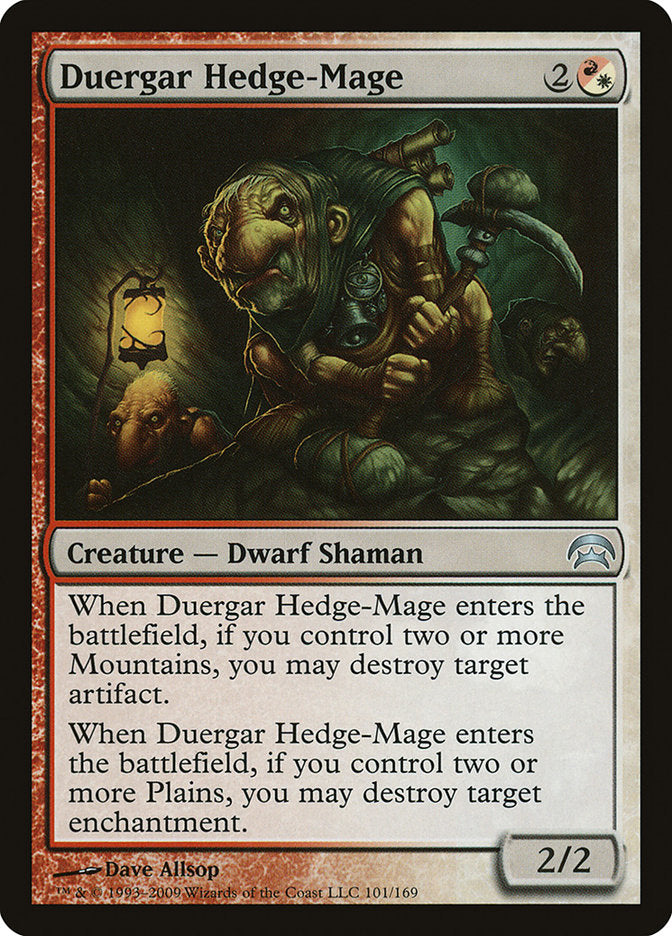 Duergar Hedge-Mage [Planechase] | Sanctuary Gaming