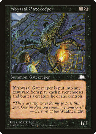 Abyssal Gatekeeper [Weatherlight] | Sanctuary Gaming