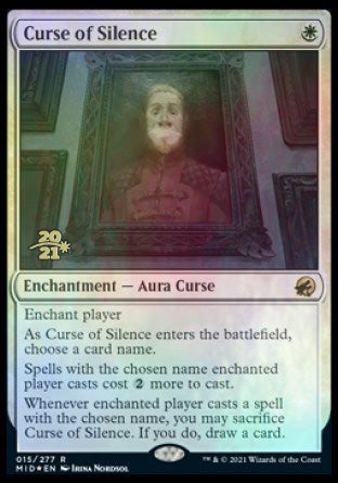 Curse of Silence [Innistrad: Midnight Hunt Prerelease Promos] | Sanctuary Gaming