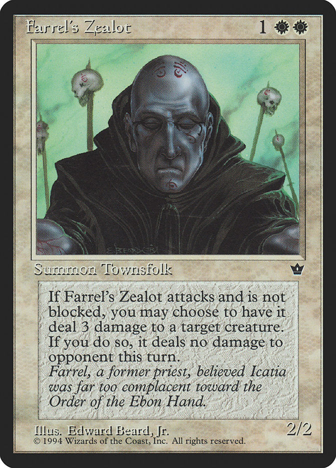 Farrel's Zealot (Edward P. Beard, Jr.) [Fallen Empires] | Sanctuary Gaming