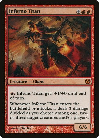 Inferno Titan [Duels of the Planeswalkers 2011 Promos ] | Sanctuary Gaming