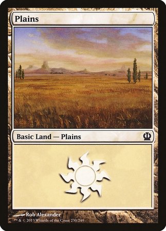 Plains (230) [Theros] | Sanctuary Gaming