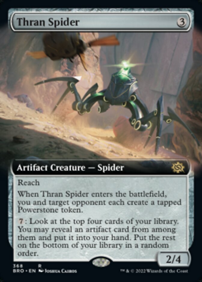 Thran Spider (Extended Art) [The Brothers' War] | Sanctuary Gaming