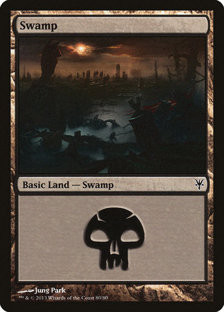 Swamp (80) [Duel Decks: Sorin vs. Tibalt] | Sanctuary Gaming