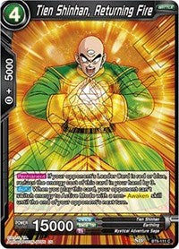 Tien Shinhan, Returning Fire [BT6-111] | Sanctuary Gaming