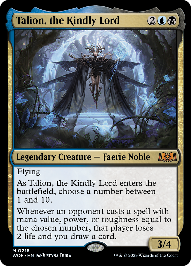 Talion, the Kindly Lord [Wilds of Eldraine] | Sanctuary Gaming