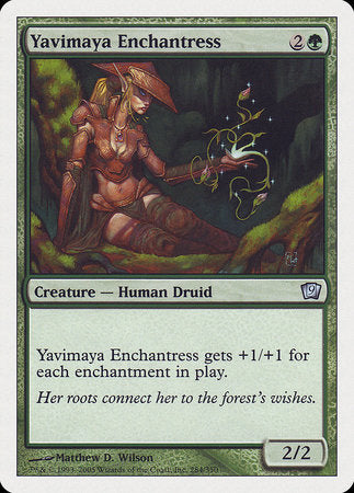 Yavimaya Enchantress [Ninth Edition] | Sanctuary Gaming