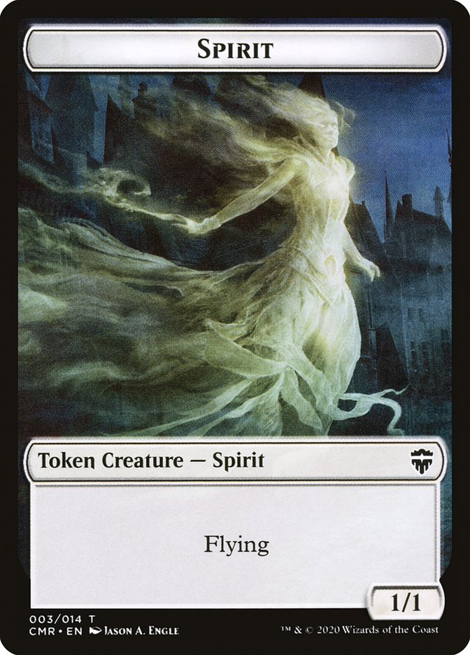 Angel // Spirit Token [Commander Legends Tokens] | Sanctuary Gaming