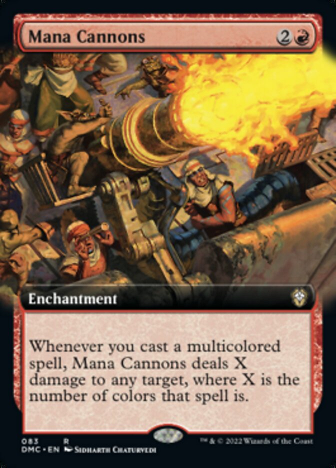 Mana Cannons (Extended Art) [Dominaria United Commander] | Sanctuary Gaming