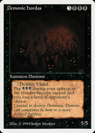 Demonic Hordes [Summer Magic / Edgar] | Sanctuary Gaming