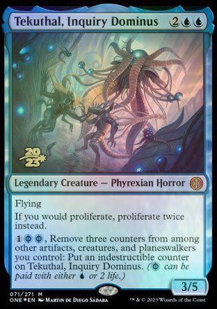 Tekuthal, Inquiry Dominus [Phyrexia: All Will Be One Prerelease Promos] | Sanctuary Gaming