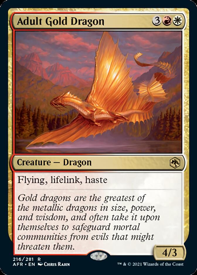 Adult Gold Dragon [Dungeons & Dragons: Adventures in the Forgotten Realms] | Sanctuary Gaming