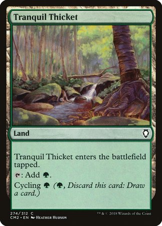 Tranquil Thicket [Commander Anthology Volume II] | Sanctuary Gaming