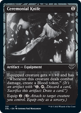 Ceremonial Knife [Innistrad: Double Feature] | Sanctuary Gaming