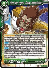 Great Ape Vegeta, Energy Manipulation (Assault of the Saiyans) [BT7-057_PR] | Sanctuary Gaming