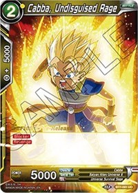 Cabba, Undisguised Rage (Assault of the Saiyans) [BT7-081_PR] | Sanctuary Gaming