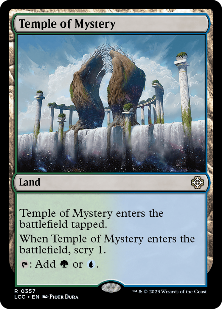 Temple of Mystery [The Lost Caverns of Ixalan Commander] | Sanctuary Gaming