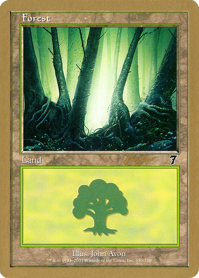 Forest (shh330) (Sim Han How) [World Championship Decks 2002] | Sanctuary Gaming